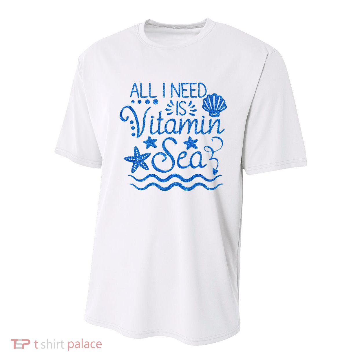 All I Need Is Vitamin Sea Youth Performance Sprint T-Shirt