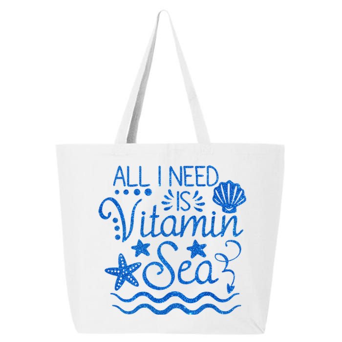 All I Need Is Vitamin Sea 25L Jumbo Tote