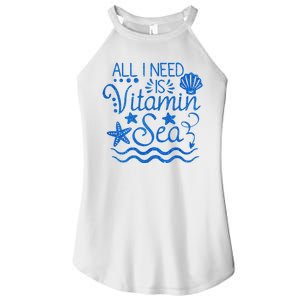 All I Need Is Vitamin Sea Women’s Perfect Tri Rocker Tank