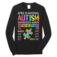 April is National Autism Awareness Month Long Sleeve Shirt