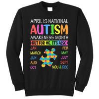 April is National Autism Awareness Month Tall Sweatshirt