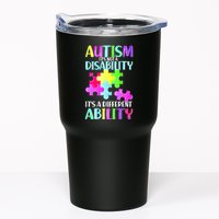 Autism It's Not A Disability It's An Ability Awareness Puzzle Tumbler