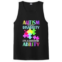 Autism It's Not A Disability It's An Ability Awareness Puzzle PosiCharge Competitor Tank