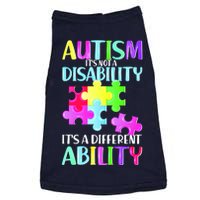 Autism It's Not A Disability It's An Ability Awareness Puzzle Doggie Tank