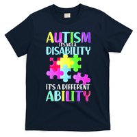 Autism It's Not A Disability It's An Ability Awareness Puzzle T-Shirt