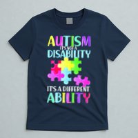 Autism It's Not A Disability It's An Ability Awareness Puzzle T-Shirt