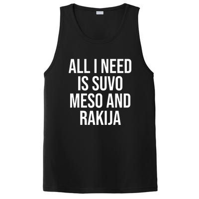 All I Need Is Suvo Meso And Rakija PosiCharge Competitor Tank