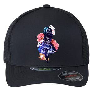 Alice IM Not Crazy Flexfit Unipanel Trucker Cap