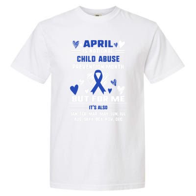 April Is National Abuse Prevention Month Awareness Blu Gift Garment-Dyed Heavyweight T-Shirt