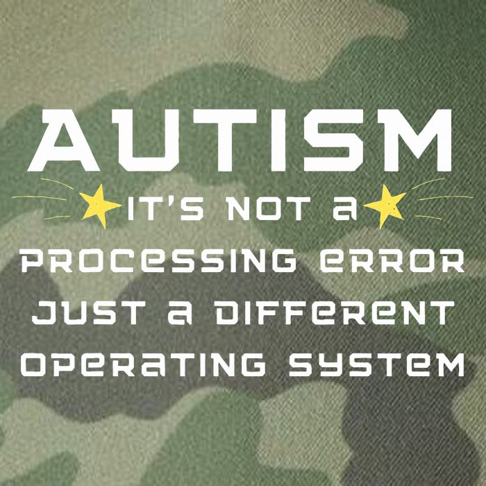Autism It's not a processing error Legacy Tie Dye Trucker Hat