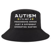 Autism It's not a processing error Cool Comfort Performance Bucket Hat