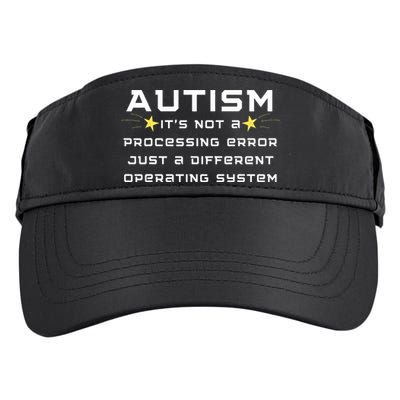 Autism It's not a processing error Adult Drive Performance Visor