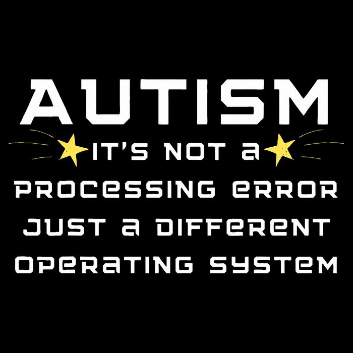 Autism It's not a processing error 16 in Basic Backpack