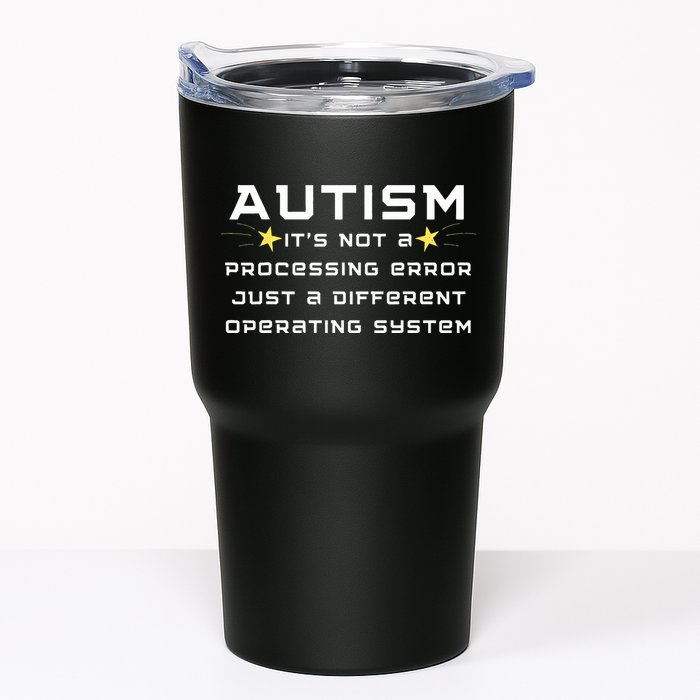 Autism It's not a processing error Tumbler