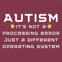 Autism It's not a processing error 16oz Travel Tumbler
