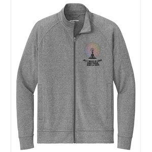 All I Need Is Love And Yoga And A Dog Yoga And Dog Lovers Great Gift Stretch Full-Zip Cadet Jacket