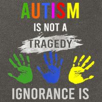 Autism Is Not A Tragedy Ignorance Is Funny Autism Cotton Canvas Backpack
