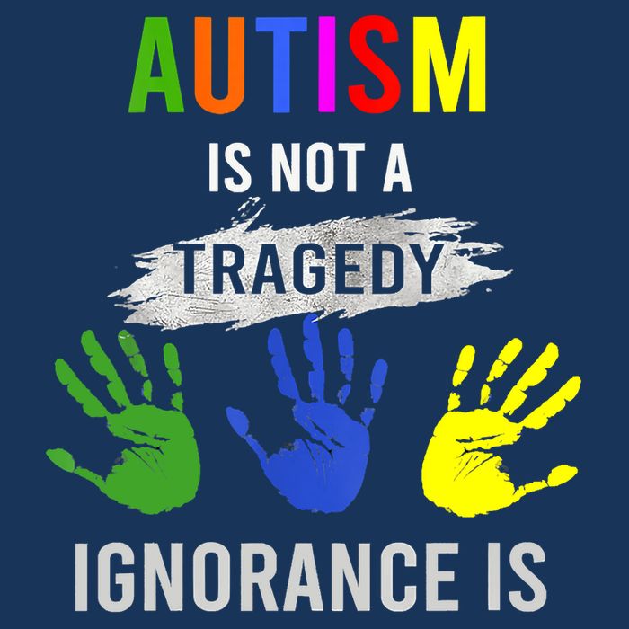 Autism Is Not A Tragedy Ignorance Is Funny Autism Sustainable Bucket Hat