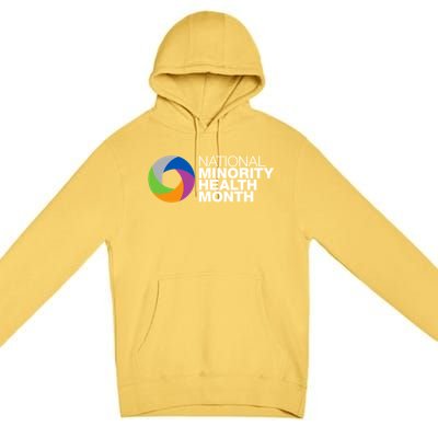 April Is National Minority Health Month Cute Gift Premium Pullover Hoodie