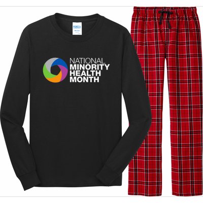 April Is National Minority Health Month Cute Gift Long Sleeve Pajama Set