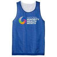 April Is National Minority Health Month Cute Gift Mesh Reversible Basketball Jersey Tank