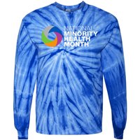 April Is National Minority Health Month Cute Gift Tie-Dye Long Sleeve Shirt