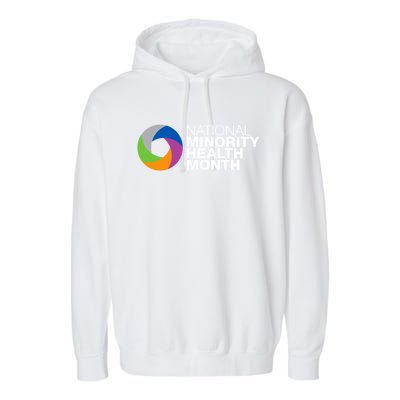 April Is National Minority Health Month Cute Gift Garment-Dyed Fleece Hoodie