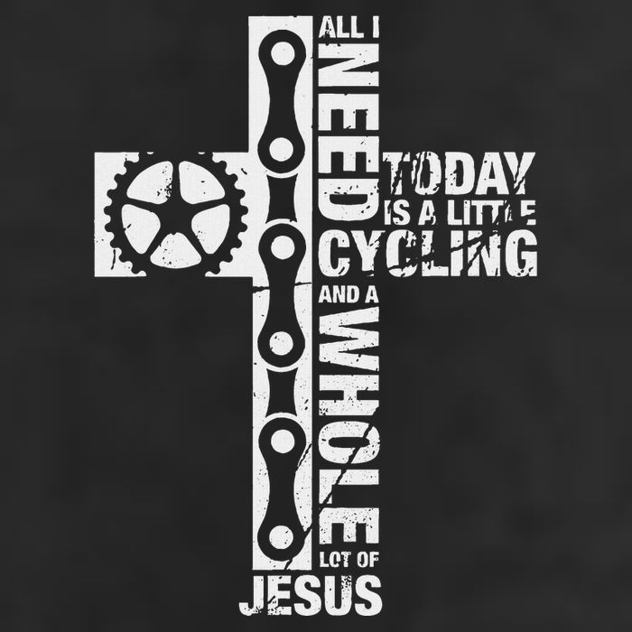 All I Need Is Cycling And Jesus Christian Religious Tumbler
