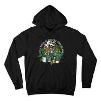 All I Need Is Coffee And Plants Skeletons Coffee Lover Hoodie