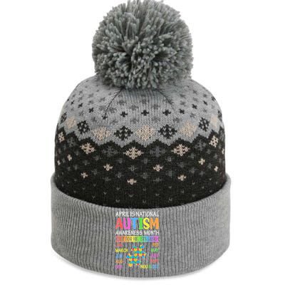 April Is National Autism Awareness Month The Baniff Cuffed Pom Beanie