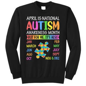 April Is National Autism Awareness Month Sweatshirt