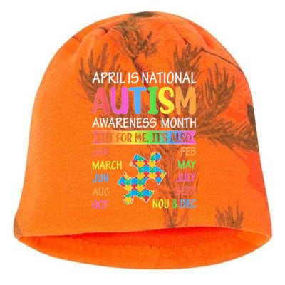 April Is National Autism Awareness Month Kati - Camo Knit Beanie