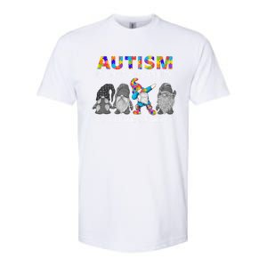 Autism It's Not A Disability It's A Different Ability Gnomes Gift Softstyle CVC T-Shirt