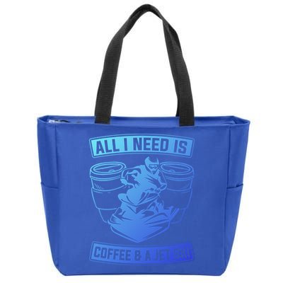 All I Need Is Coffee And A Jet Ski Jet Skiing Jet Skier Great Gift Zip Tote Bag