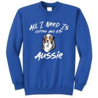 All I Need Is Coffee And My Aussie Dog Lovers Gift Sweatshirt