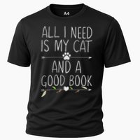 All I Need Is My Cat And A Good Book Performance Shirt