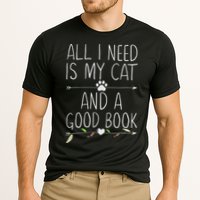 All I Need Is My Cat And A Good Book Performance Shirt