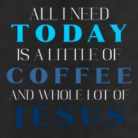 All I Need Today Is A Little Coffee And A Whole Lot Of Jesus Adult Drive Performance Visor