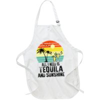 All I Need Is Tequila And Sunshine Beach Vacation Summer Apron