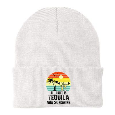 All I Need Is Tequila And Sunshine Beach Vacation Summer Beanie