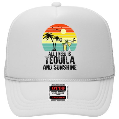 All I Need Is Tequila And Sunshine Beach Vacation Summer Hat