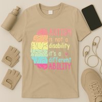 Autism Is Not A Disability ItS A Different Ability Rainbow T-Shirt
