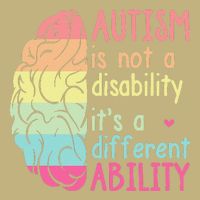 Autism Is Not A Disability ItS A Different Ability Rainbow T-Shirt