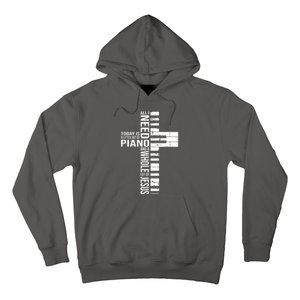 All I Need Today Is A Little Bit Of PIANO And JESUS Hoodie