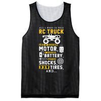 All I Need Is This RC Truck And A Bigger Motor RC Car Racing Mesh Reversible Basketball Jersey Tank