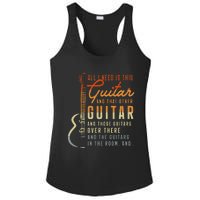 All I Need Is This Guitar Player Gifts Guitarist Music Band Ladies PosiCharge Competitor Racerback Tank