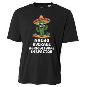 Agricultural Inspector Nacho Average Agricultural Inspector Cooling Performance Crew T-Shirt