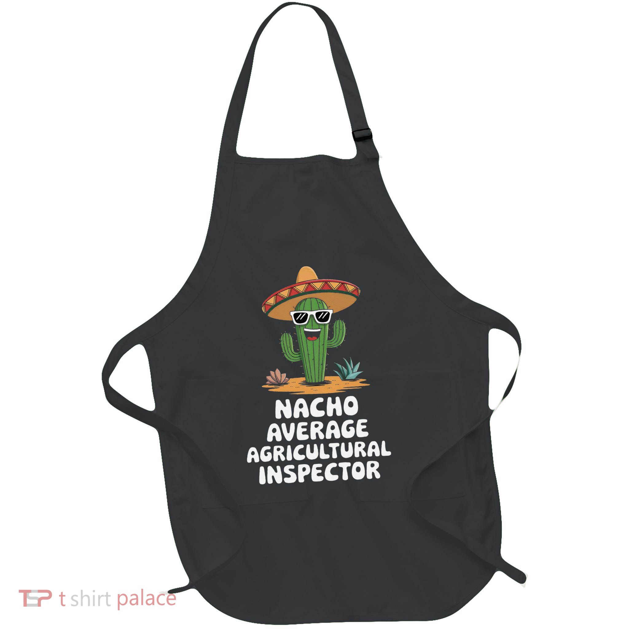 Agricultural Inspector Nacho Average Agricultural Inspector Full-Length Apron With Pockets