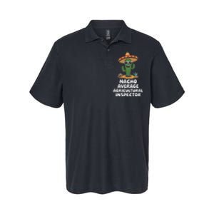 Agricultural Inspector Nacho Average Agricultural Inspector Softstyle Adult Sport Polo