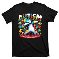 Autism ItS Not A Disability ItS A Different Ability Puzzle T-Shirt